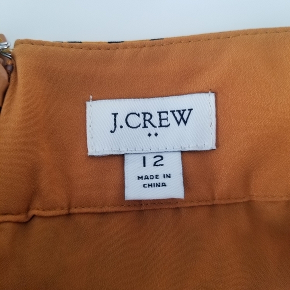 J. Crew Cheetah Print Pleated Flowy Chiffon Midi Skirt Size 12 - Picture 3 of 13